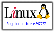 Registrierter Linux-Nutzer 397977 Tom Meierjürgen